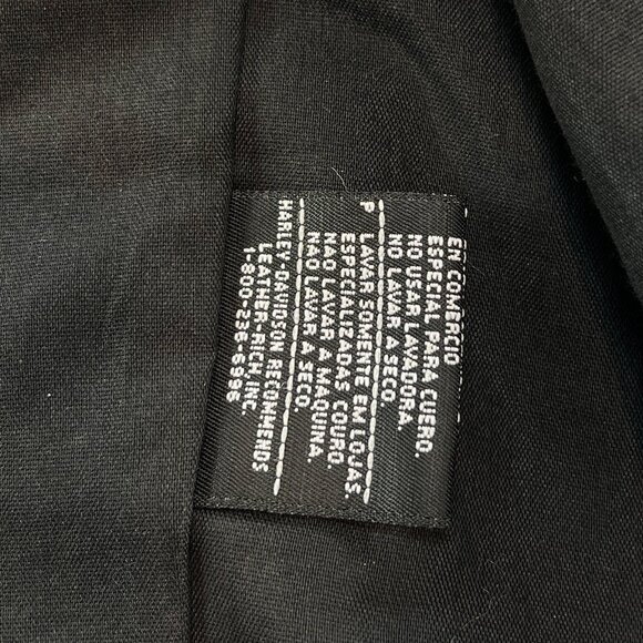 Vintage Harley Davidson Leather Vest - Picture 7 of 12